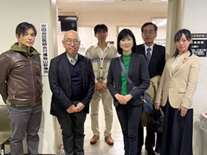 2025.3 烏山夜間診療所(烏山総合支所地下)自民党区議団有志で視察